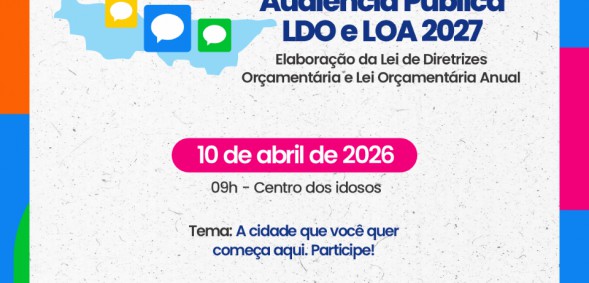 Prefeitura de General Maynard realiza audiência pública para discutir LDO e LOA de 2027